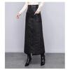 Thickened Down Cotton Skirt for Women Winter New Style Windproof Warm One-piece Winter Skirt Hip Skirt A-line Skirt