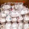 Handmade DIY Plaster Dolls for Kids: Cute Parent-Child Interactive Cartoon Painting Gift Set