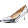 2026 Moda Donna Tacchi Alti in Pelle Verniciata Punta a Punta Oro Argento Tacchi Scarpe Décolleté Donna Matrimonio Scarpe da Sposa Taglie Forti 35-45