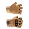 Cycling Gloves Half Finger Anti Slip Silicone Breathable Hook and Loop Mountain Biking Gloves for Outdoor Protection