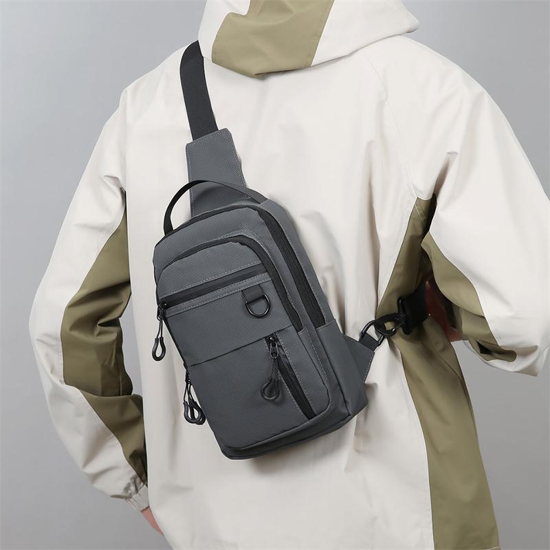Men's Chest Bag Large Capacity Business Travel Crossbody Bag