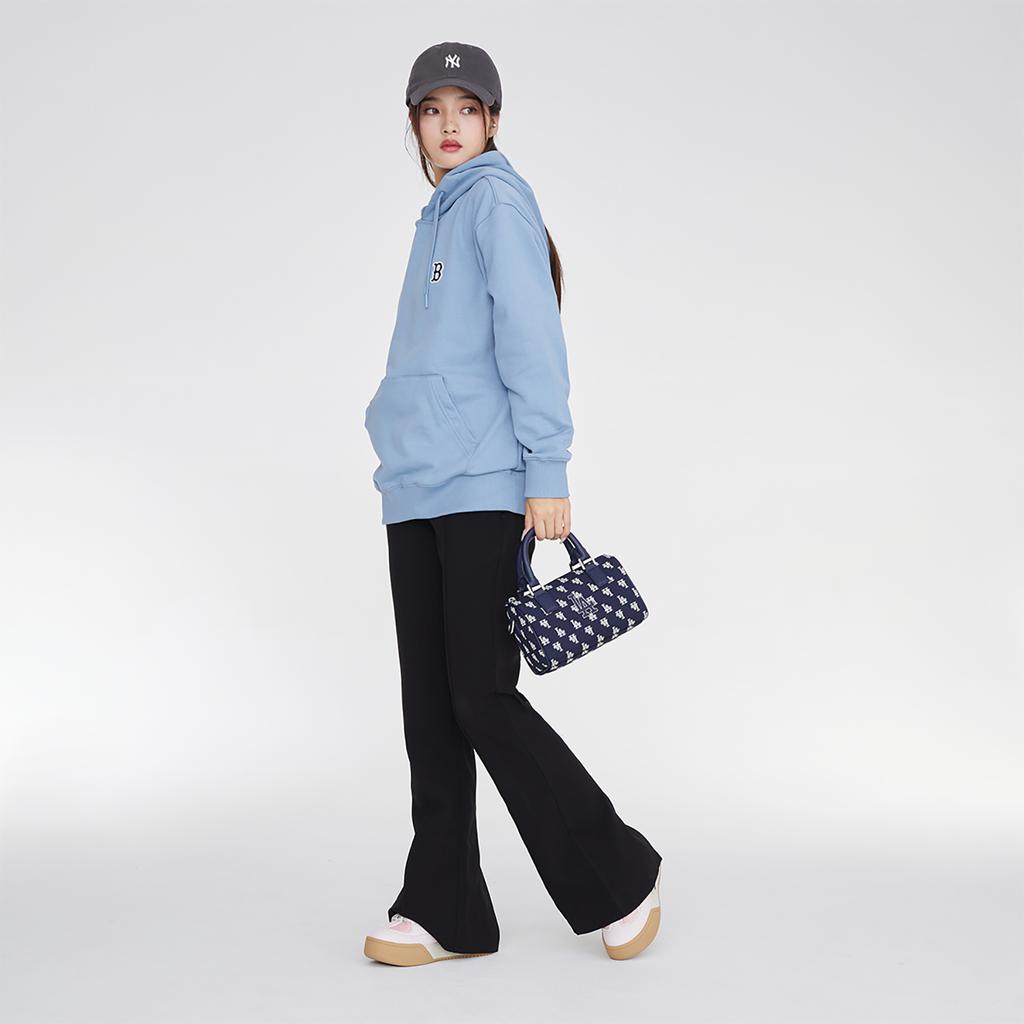 New MLB Artificial Leather Handbags Crossbody Bags Regular Unisex Marine Blue 3ABWS013N-07NYD