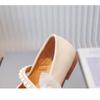 Kids Girls Soft Sole Pearl Princess Leather Shoes Fashion Casual Dance Shoes