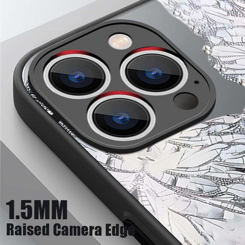 Fantastic Butterfly Print Case For iPhone 17 Pro Max Case iPhone 16 Pro Max 15 14 13 16E 17E Magnetic For Magsafe Hybrid Matte Cover