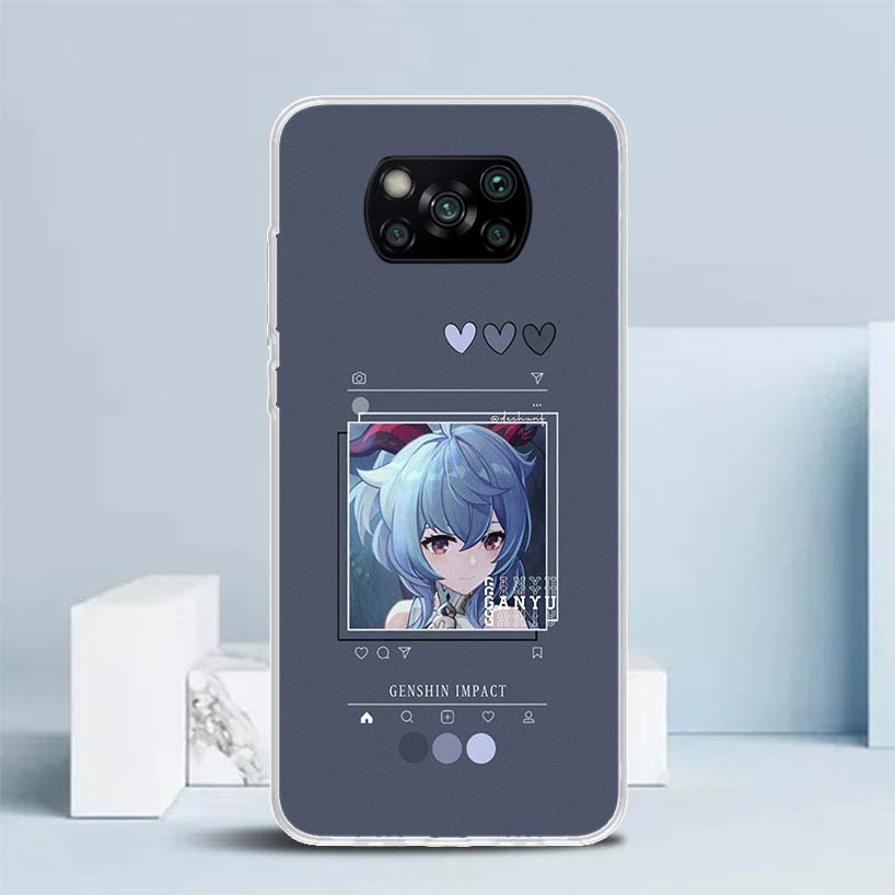 

Genshin Impact Cartoon Soft Cover for Xiaomi Poco F7 Ultra X7 X6 X5 Pro M7 Phone Case Redmi 15 15C 13 13C 12 12C 10 10C Print Sh Xiaomi Poco M7 4G