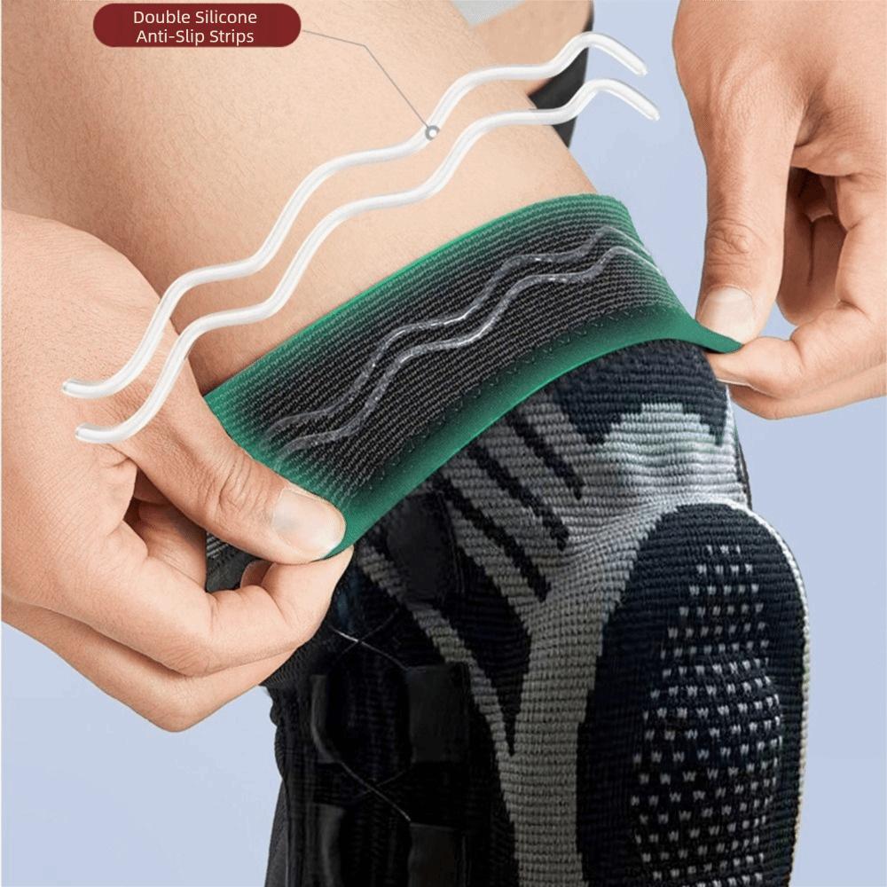 Elastic Shin Defender Adjustable Sports Knee Brace Professional Knob Knee Pads  Basketball