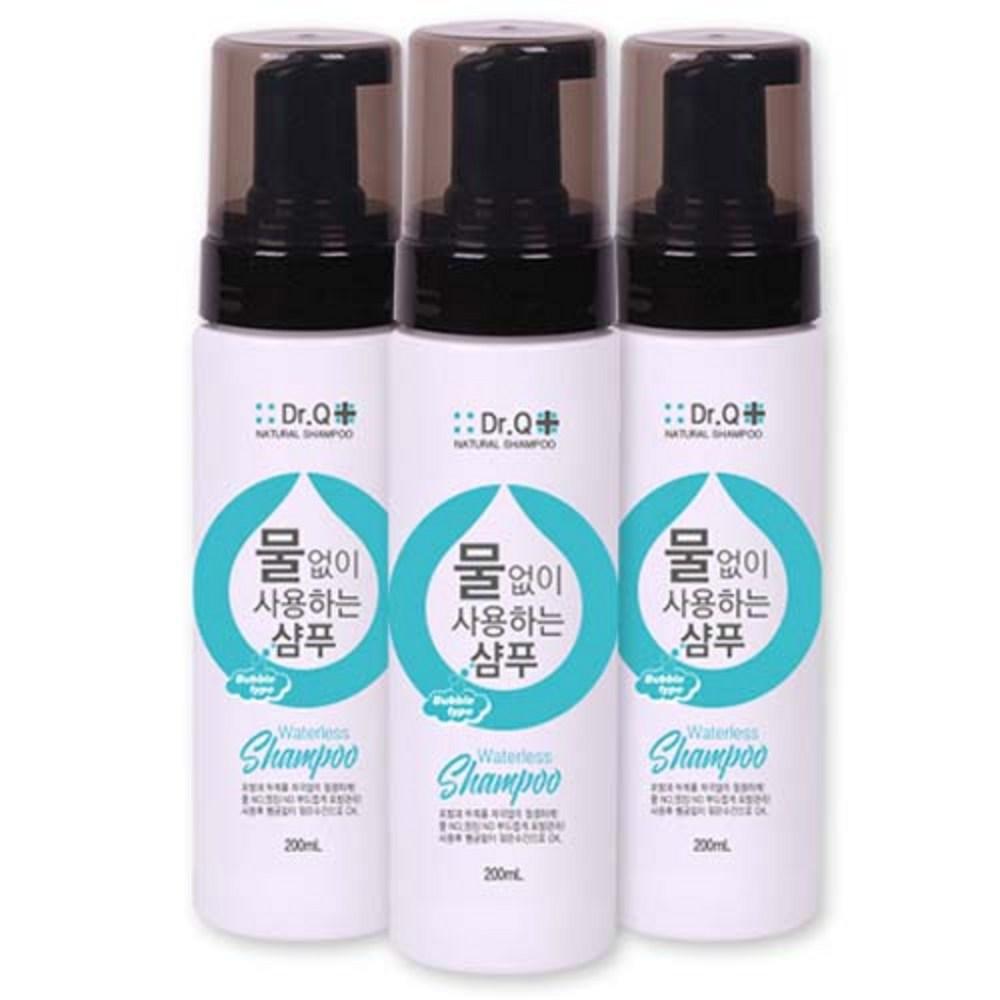 Dr. Q Waterless Shampoo 200ml Bubble-type Rinse-free Shampoo Hygiene Management Supplies for Caregivers