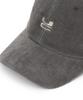 Eondeokeonteulol Autumn/Winter Corduroy Basic Soft Top Logo Ball Cap Unisex Baseball Cap Uc / Classic B B / Cd / Gr