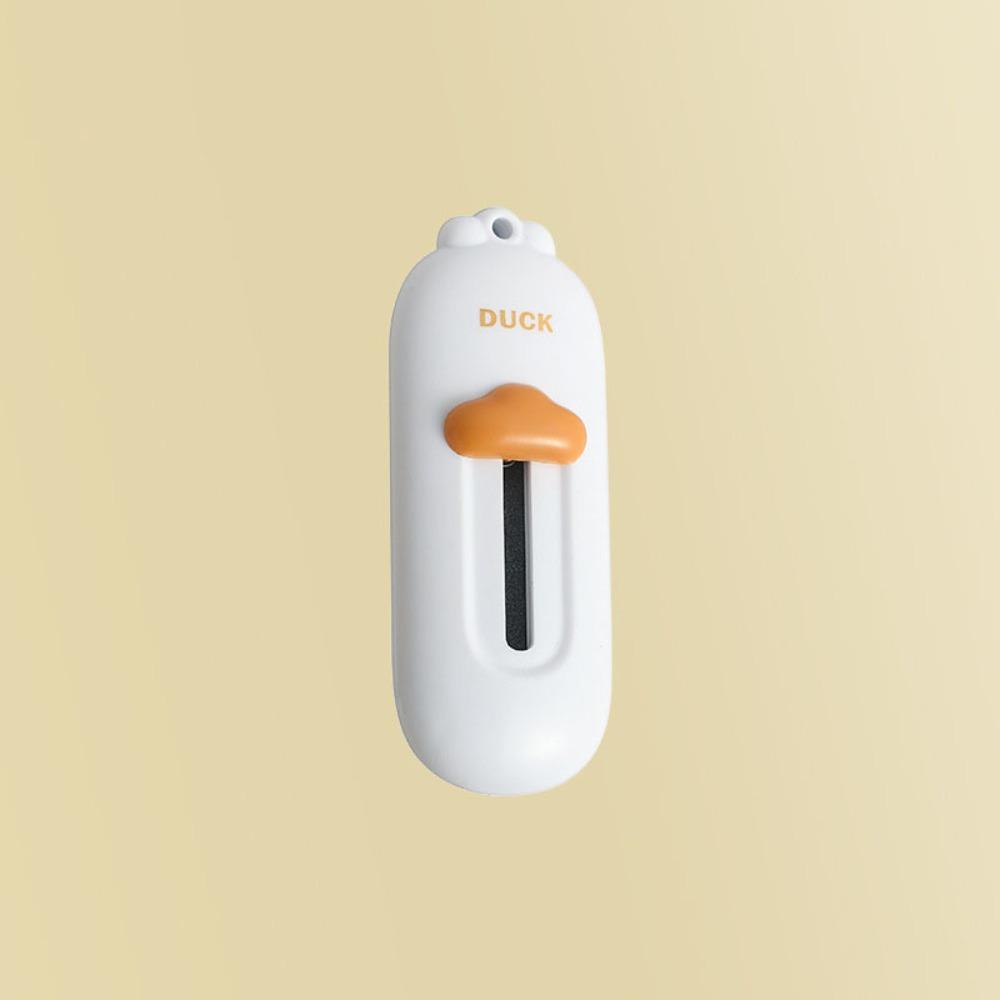 

Магнитный мини-нож для коробок, портативный универсальный нож, новый нож для бумаги, школьные канцелярские принадлежности белый