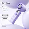 2026 High-Speed Handheld Fan with Digital Display, 199 Gears, Ice Pack Cooling, Turbine, Three-Fold Design & Lanyard.