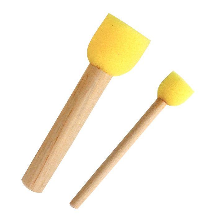 Tampons mousse diam 1,5 et 2,5 cm 2 pièces