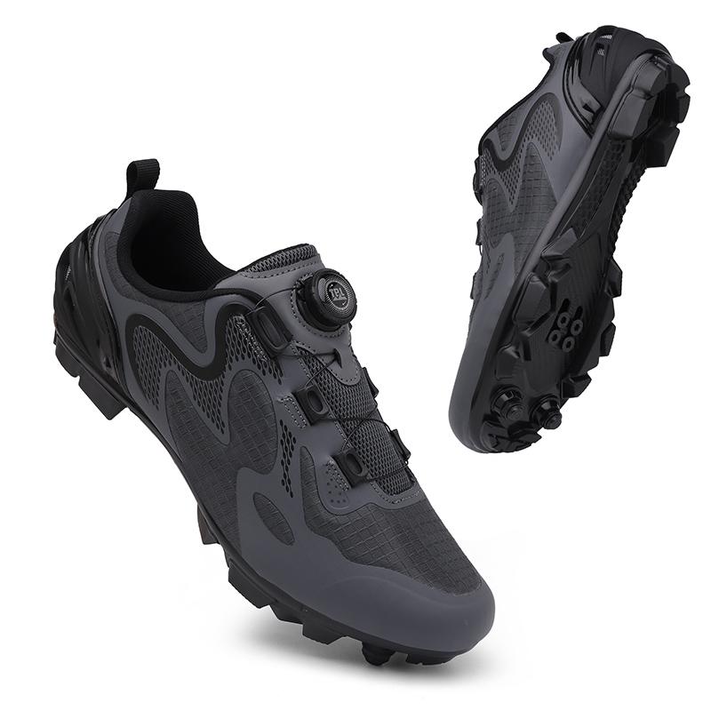 Professional Racing Road Bike Cycling Shoes Men Outdoor Non-Slip MTB Bicycle Sneakers Breathable Self-Locking Sports Cleat Shoes
