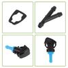 Front Windshield Nozzle for HOPESPANNER Jeep No.5303834AB Black Windshield Nozzle Wiper Washer Jet Plastic 1 Set