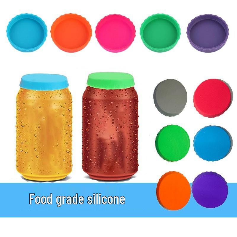 Food Grade Leak-Proof Silicone Reusable Cola Bottle Cap