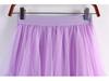 Mushroom Edge Irregular Mesh Midi Tulle Skirt - High Waist Puffy Swing Fairy Skirt