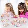 Sanlebi Enfants Bricolage Perles Set,2000 Pièces Bracelet Perle Pour Fabrication De Bracelets,Collier,Kit Fabrication Bijoux Jeux