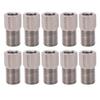 10pcs 8mm Bicycle Hydraulic Hose Screw Bolt Stainless Steel Hydraulic Brake Hose Compression Nut for Mountain Bike