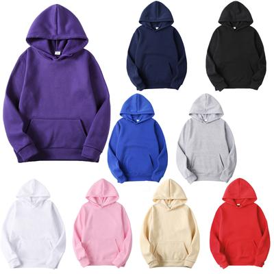 Felpa con cappuccio tinta unita da uomo Felpa con cappuccio casual Top classici a maniche lunghe