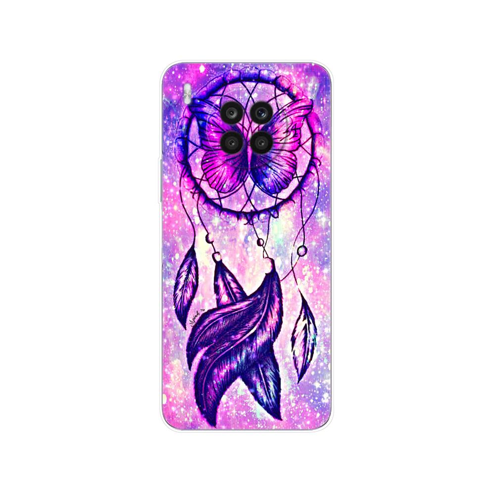 For Honor 50 Lite Case 6.67 Inch Back Phone Cover For Huawei Honor 50 Lite 50Lite Light Silicon Soft TPU Protective Bumper Coque
