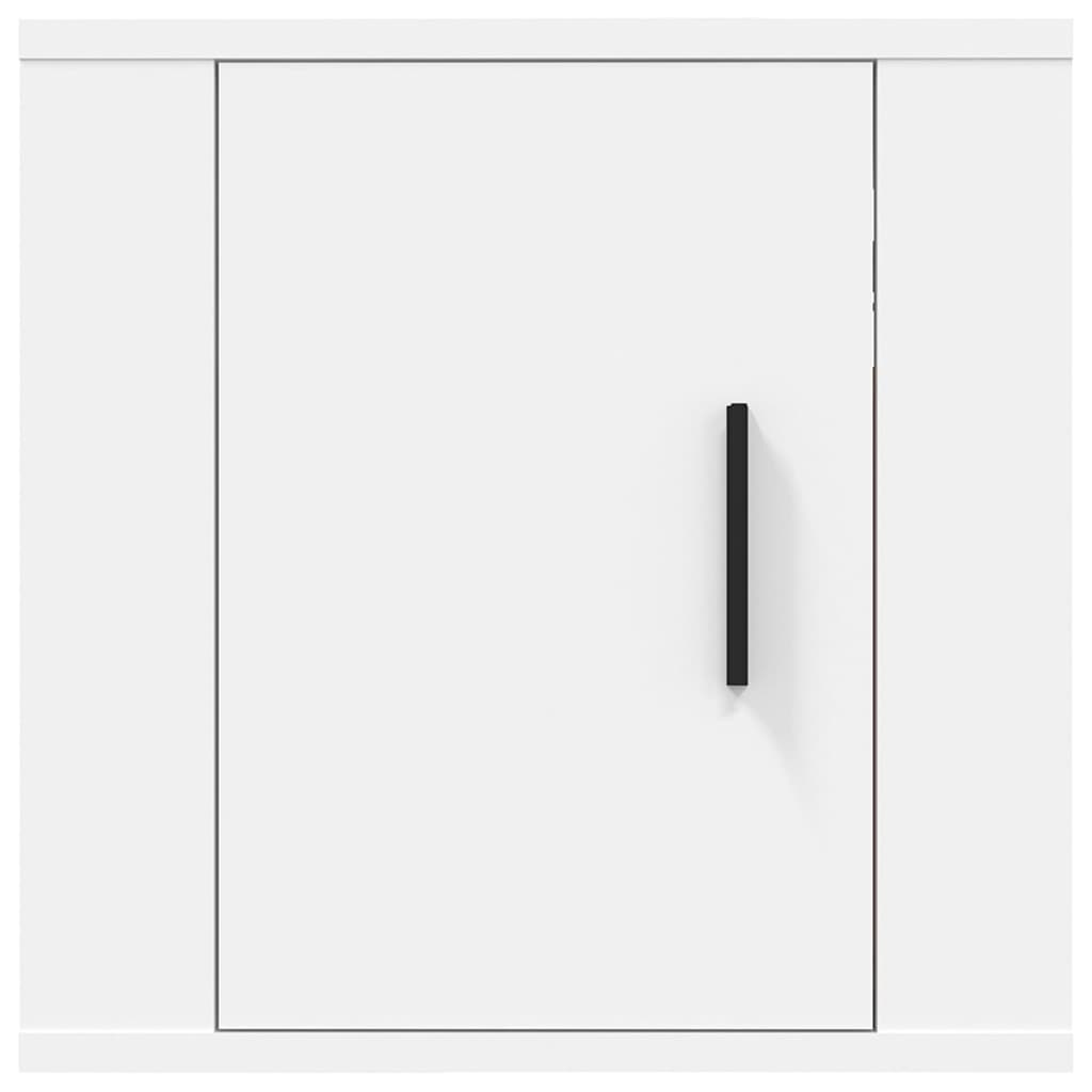 TV Wall Cabinet White 40 X 34.5 X 40 Cm