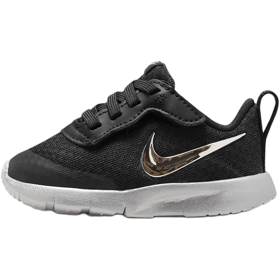 Nike Tanjun SE Easy On Comfortable Versatile Slip Resistant Durable Low Top Walking Shoes Baby Shoes Black FZ1015-001