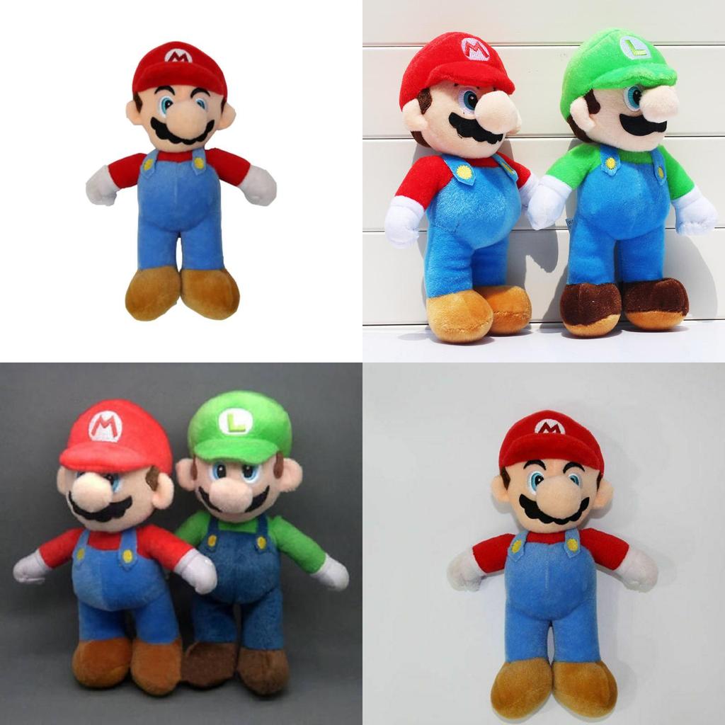 Louis Plush Toy With Super Soft Short Fur 25cm Cartoon Character Available In 4 Styles