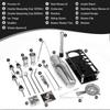 Cocktailshaker Set, Boston Roestvrij Staal Barman Kit Met Acryl Standaard & Cocktail Recepten BooP2025050900141