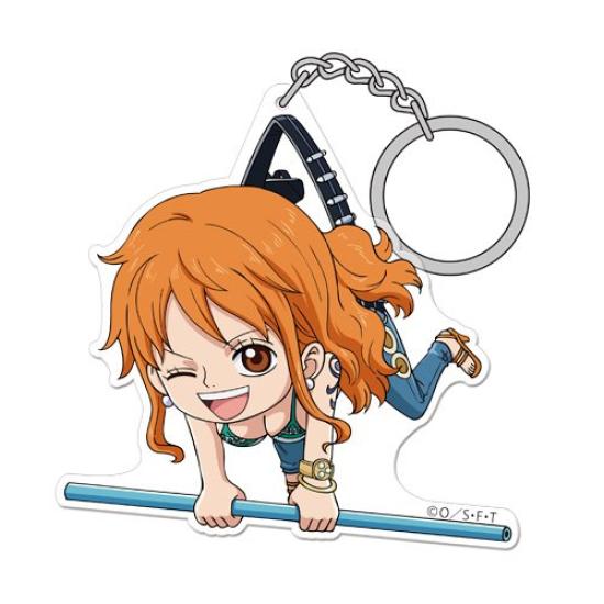

COSPA ONE PIECE Нами Акриловый Цумамаре Резиновый Брелок Резиновый Талисман