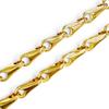 Excellent CELINE Circle Logo Design Chain Necklace Pendant Accessory gold Used