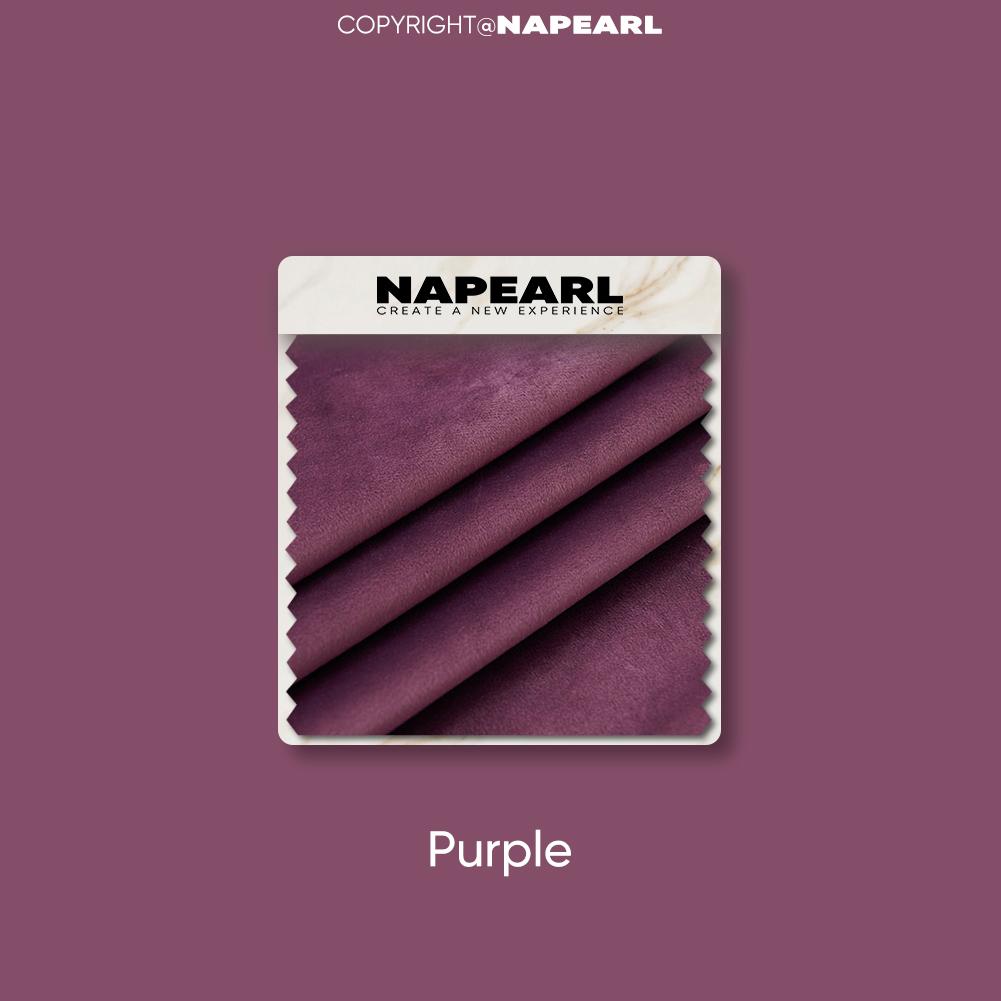 

1 шт. NAPEARL, сплошной цвет, выдолбленная водная волна, бархатная тканевая занавеска с кружевной кисточкой, короткая занавеска для декора небольшого окна 70x42 см W70cm x L42cm фиолетовый