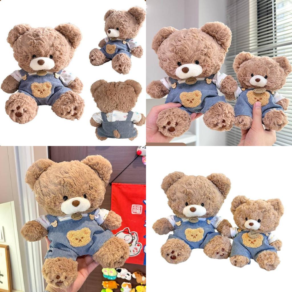 Adorable Brave Bear Plush Toy Featuring Cute Cartoon Design Soft And Cuddly Gift Idea