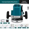 High-Power Multi-Functional Router: Industrial-Grade Bakelite Milling, Woodworking Engraving, Trimming, and Grooving Machine. Electric Tools.