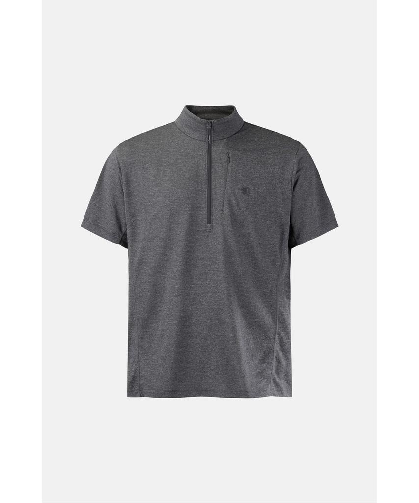Koolongseupocheu Men'S Moss Dry Basic Zip-Up Short Sleeve T-Shirt Jwtcm26251Dml