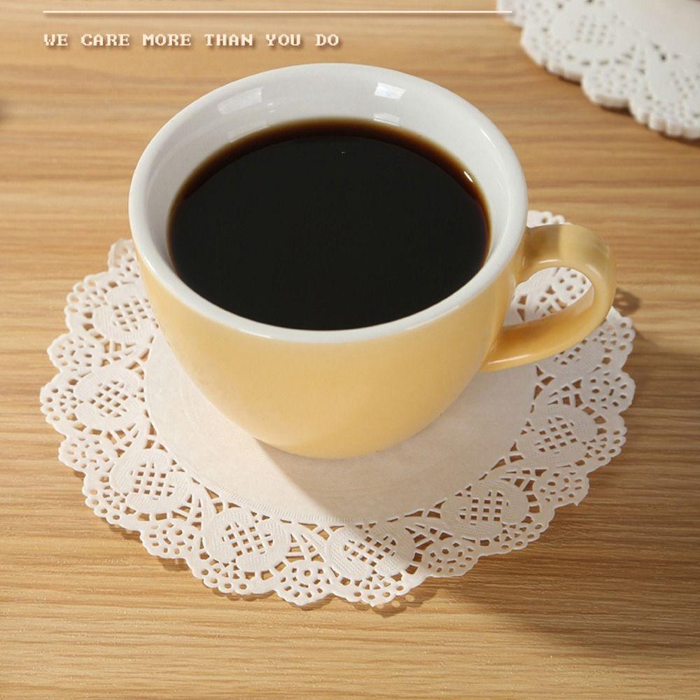 150pcs Lace Doilies Baking Paper Multi-function Placemats New Table Decoration Mat
