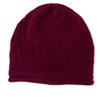 Kangsai Ni Women's 100% Cashmere Cable Knit Beanie - Warm, Fashionable, Versatile Solid Color Hat