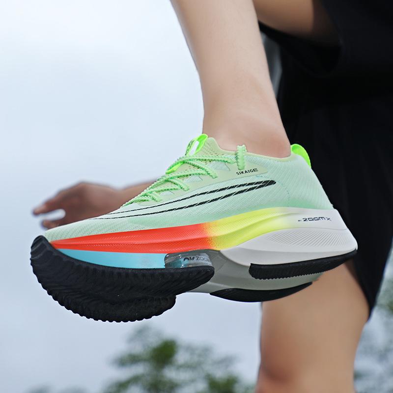 Ultra light air cushion bottom spaceship sneakers ins coconut outdoor running shoes