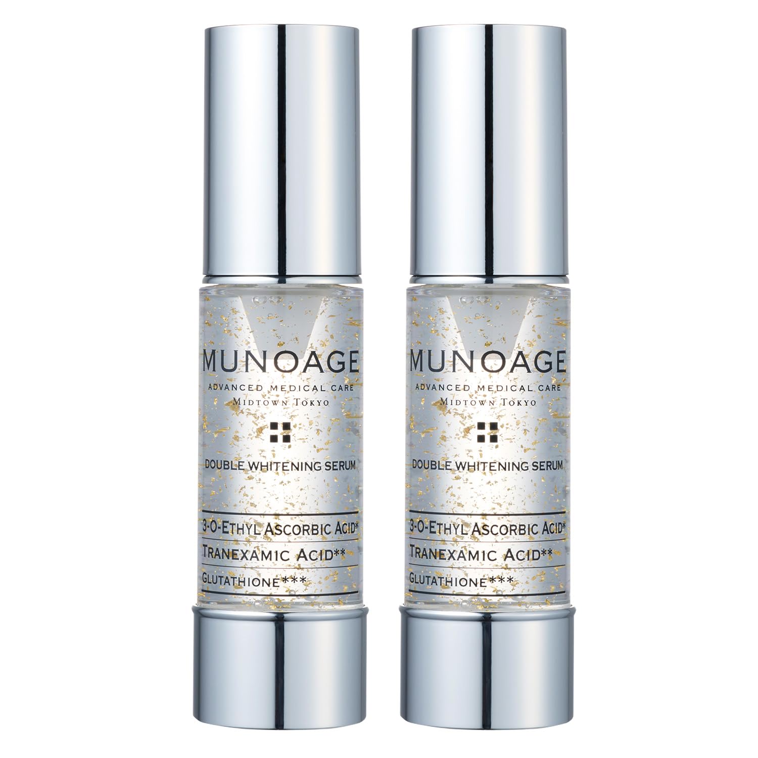 

MUNOAGE Advanced Double Whitening Serum 30mL x 2 Vitamin C Ethyl Tranexamic Acid for Dark Sensitive High Moisture Double Whitening [Quasi-drug]