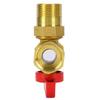 Three-Way Threaded Union Hot Water Valve