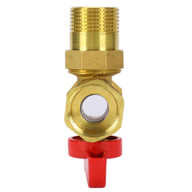 Three-Way Threaded Union Hot Water Valve