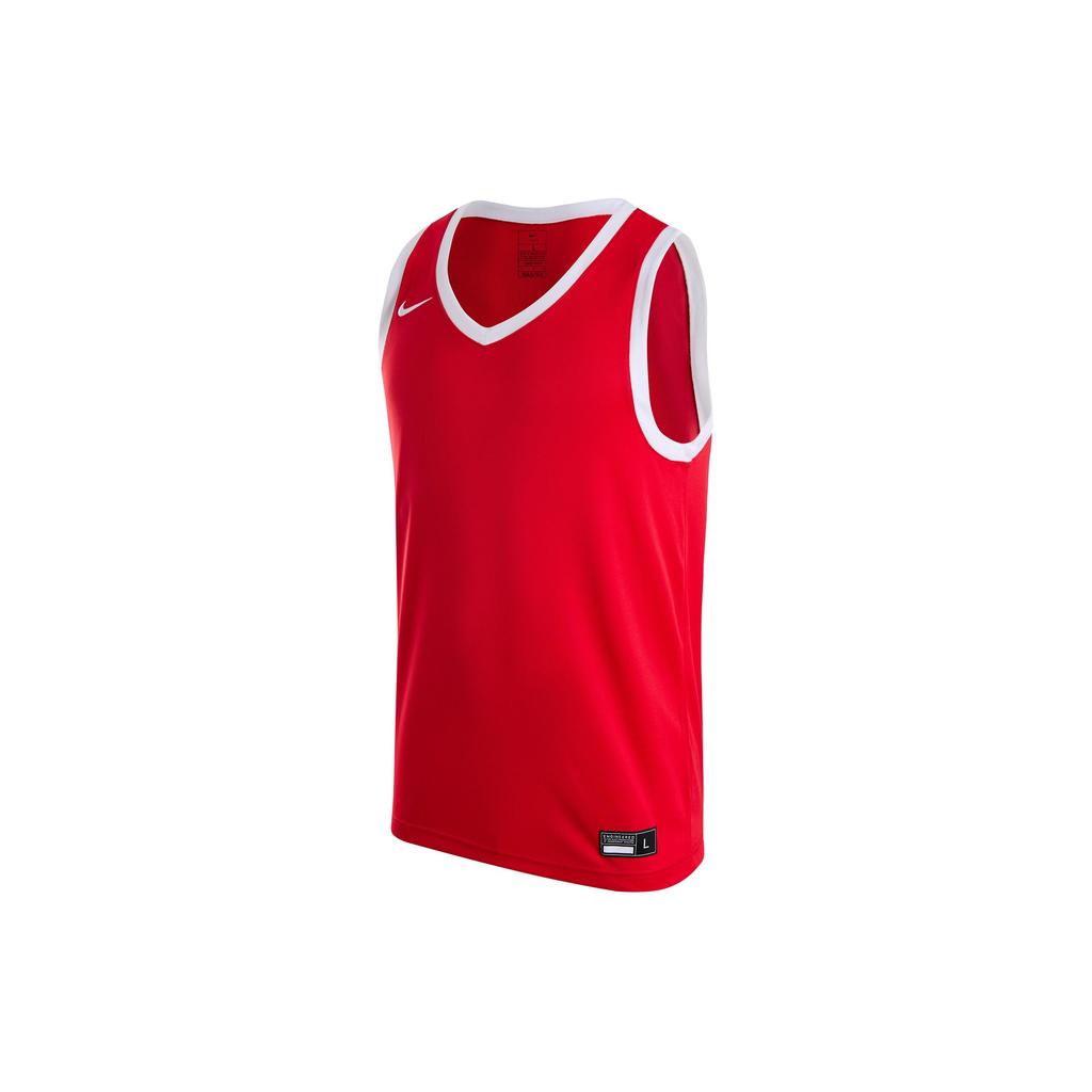 New Nike DRI FIT CROSSOVER Basketball Jersey Men's University Red/White/White HF0500-658