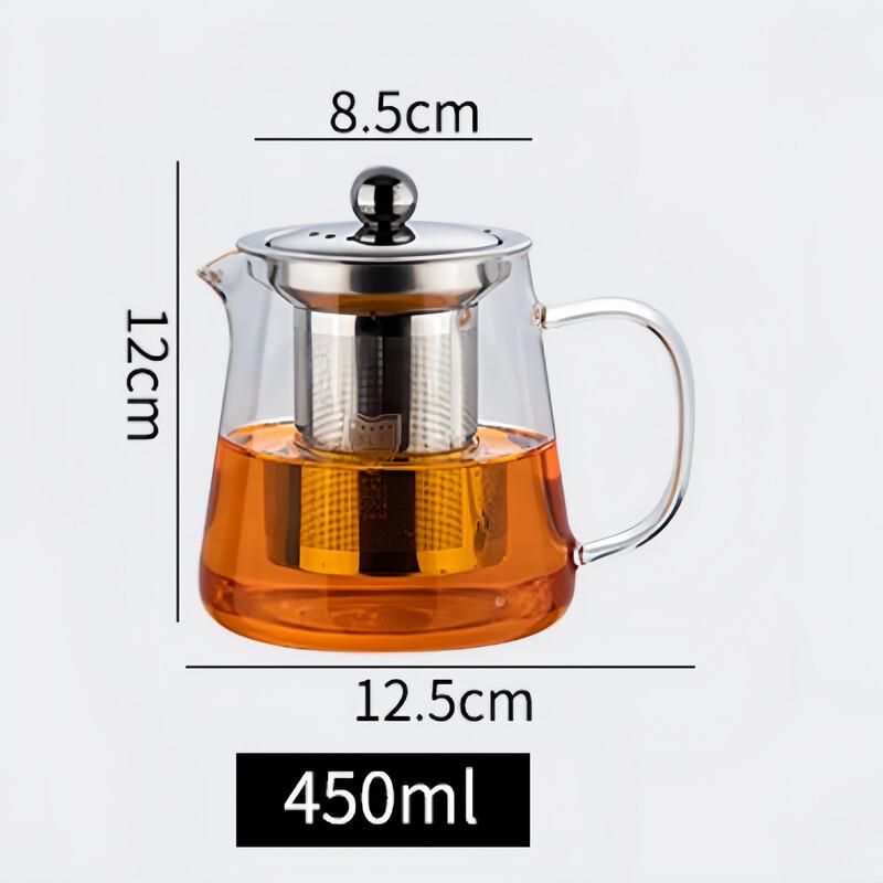 Qianxing Heat-Resistant Glass Teapot Set (2-pack)