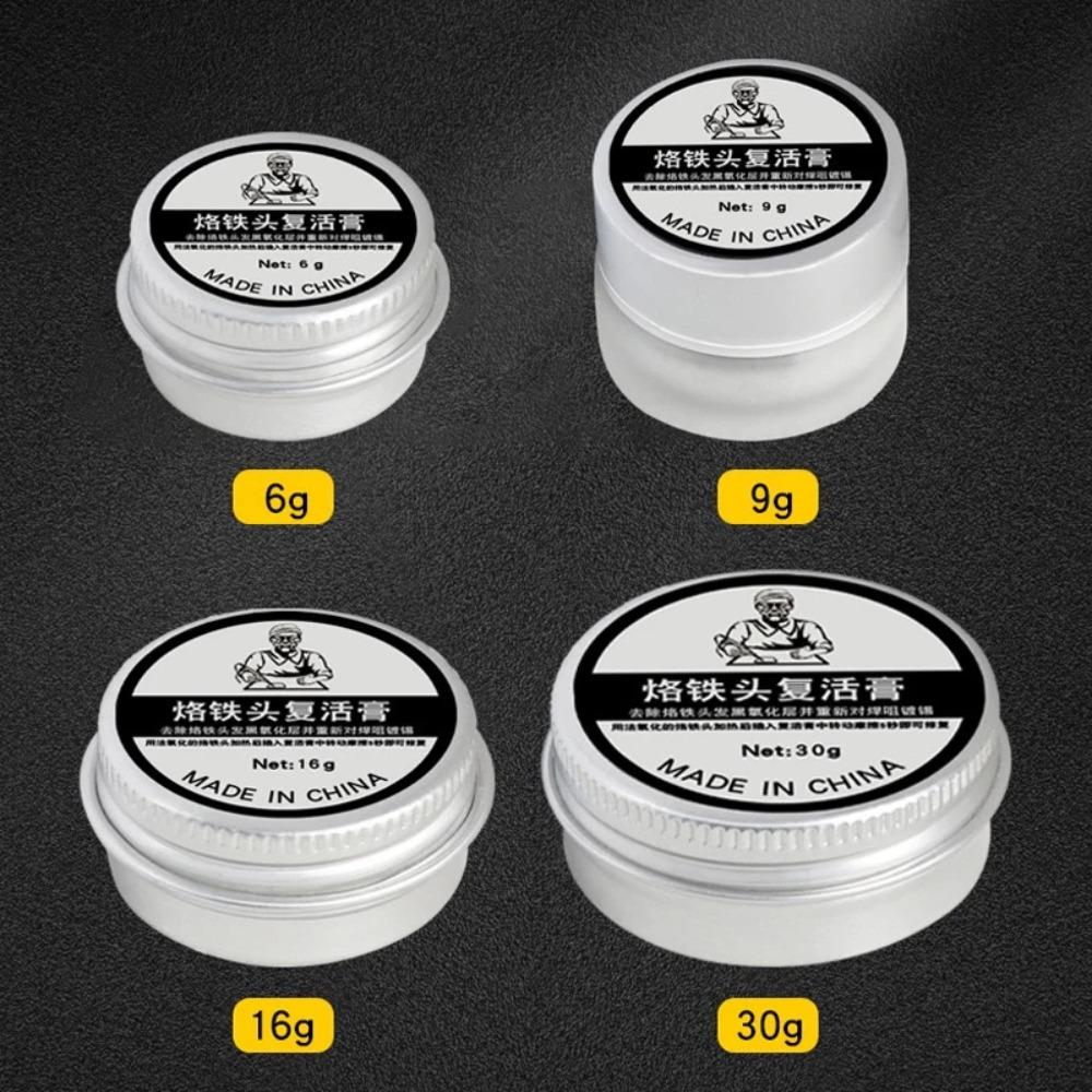 Soldering Iron Tip Cleaning Paste Soldering Iron Tip Tinner Activator Tip Cleaner Enhances Welding Efficiency Soldering Iron Tip