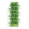 7-Pocket Vertical Felt Plant Bag Corrosion Resistant Breathable Wall Planter For Landscape