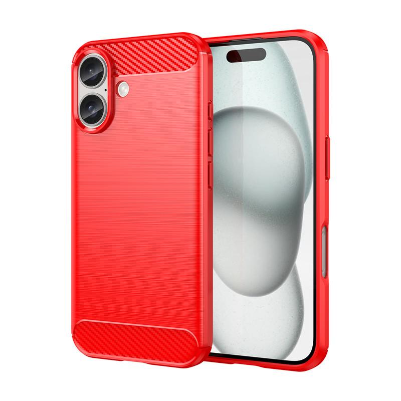 For iPhone 16 Case For iPhone 16 Plus Cover Shockproof Soft Silicone Protective Bumper For Apple iPhone 16 Pro Max Fundas