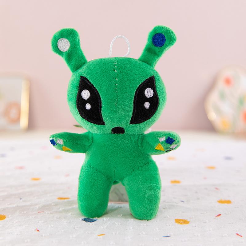

Green Big Eyed Alien Plush Toy Boys Girls Sleep Companion Birthday Doll Present 10cm
