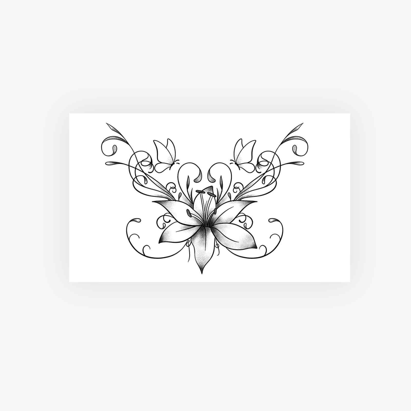 Premium Halloween Valentine s Day Personality Simple Moon Angel Tattoo Sticker 15*9