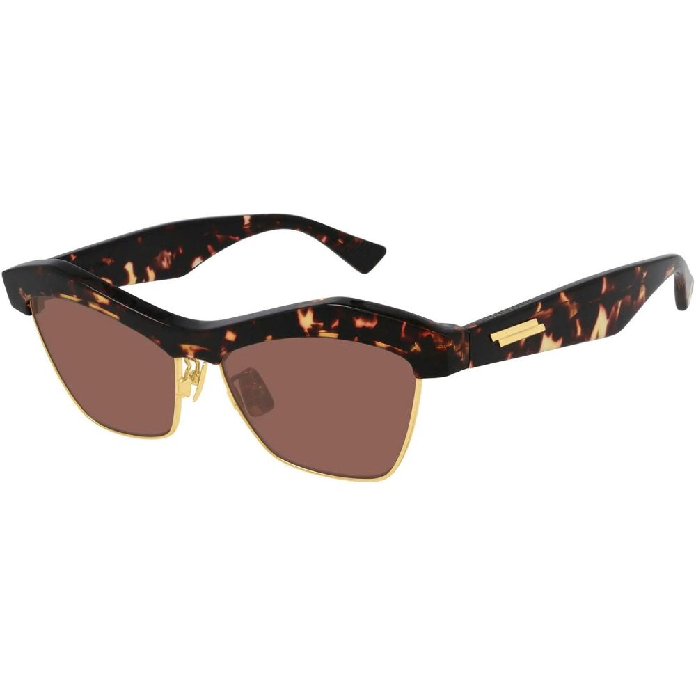 

Bottega Veneta BV1099S 002 Солнцезащитные очки с геометрическим рисунком