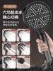 New 1Pcs Big Panel High Pressure Shower Head Adjustable 6 Spray with Filter Large Water Outlet Bathroom Accessories Set