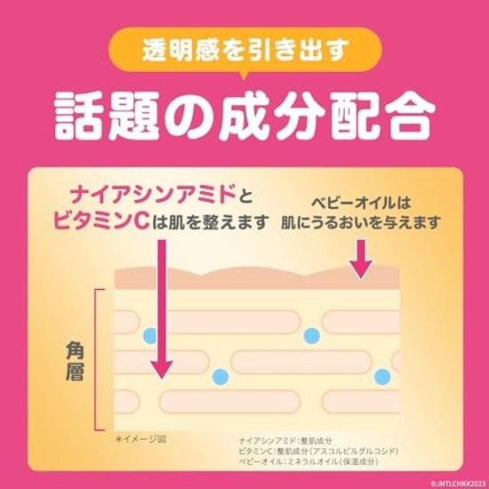 Johnson Body Care Vibrant Radiance 500ml Jasmine White Lily Fragrance Cream Milk Lotion Niacinamide Included Pump Moisturizing Large Capacity