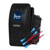 12v/24v Blue Led Light 5 Pin On Off SPST Rocker Switch 7 Pin On Off On ARB Carling Style Car Boat Waterproof Pump Push Switch